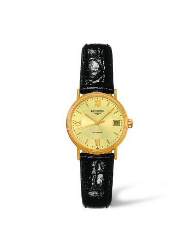Longines Presence 25.5 Automatic PVD Gold / Champagne - Mixed L4.321.2.45.2