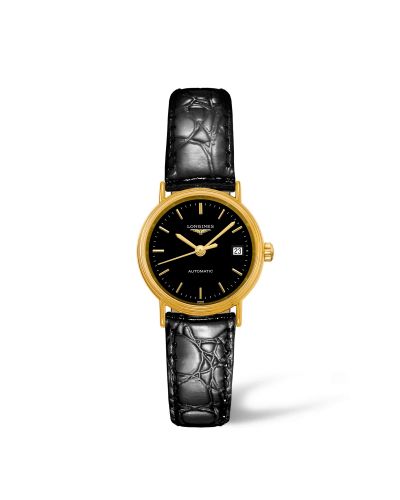Longines Presence 25.5 Automatic PVD Gold / Black L4.321.2.52.2