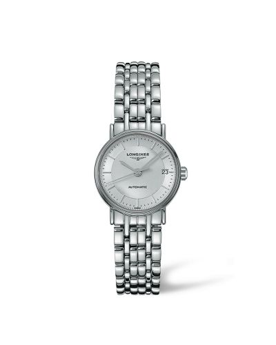 Longines Presence 25.5 Automatic Stainless Steel / Silver / Bracelet L4.321.4.78.6