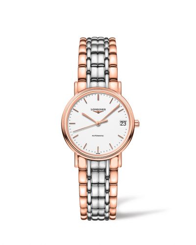 Longines Presence Automatic 30 PVD Red / White / Bracelet L4.322.1.12.7