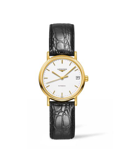Longines Presence Automatic 30 PVD Gold / White L4.322.2.12.2