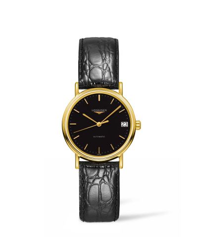 Longines Presence Automatic 30 PVD Gold / Black L4.322.2.52.2