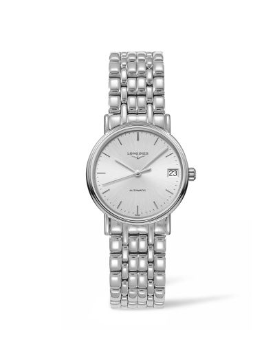 Longines Presence Automatic 30 Stainless Steel / Silver / Bracelet L4.322.4.72.6
