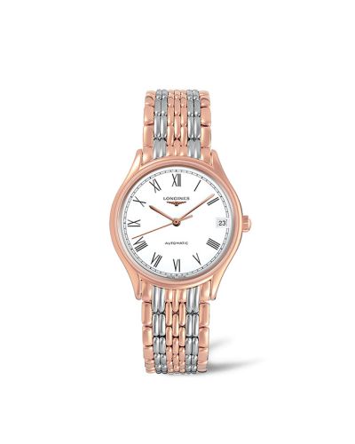 Longines Lyre 30 Automatic PVD Red / White - Roman / Bracelet L4.361.1.11.7
