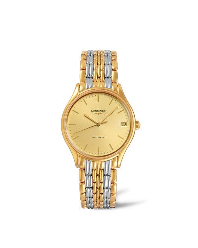 Longines Lyre 30 Automatic PVD Gold / Champagne / Bracelet L4.361.2.32.7
