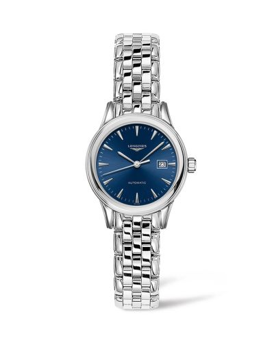 Longines Flagship 30 Stainless Steel / Blue / Bracelet L4.374.4.92.6