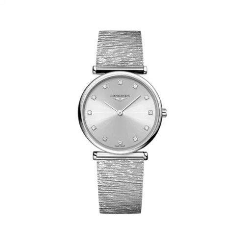 Longines La Grande Classique Quartz 29 Stainless Steel / Grey / Bracelet L4.512.4.74.6