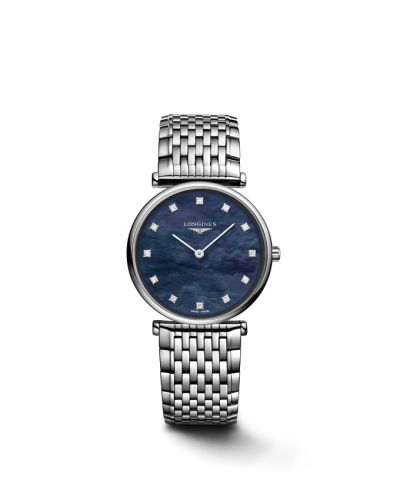 Longines La Grande Classique Quartz 29 Stainless Steel / Blue MOP / Bracelet L4.512.4.81.6