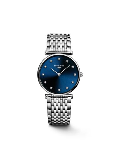 Longines La Grande Classique Quartz 29 Stainless Steel / Blue / Bracelet L4.512.4.97.6