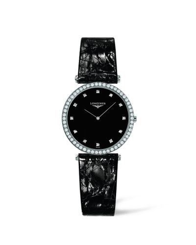 Longines La Grande Classique Quartz 29 Diamond Bezel L4.513.0.58.2