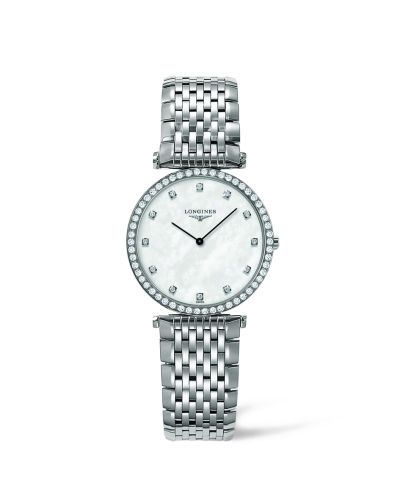 Longines La Grande Classique Quartz 29 Diamond Bezel L4.513.0.87.6