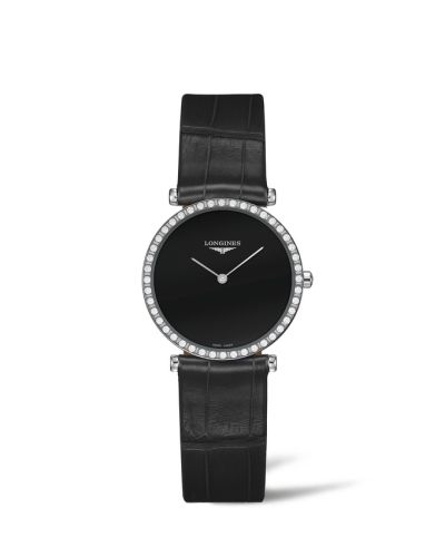 Longines La Grande Classique 29 Stainless Steel - Diamond / Black L4.523.0.50.2