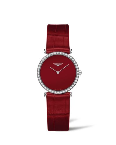Longines La Grande Classique 29 Stainless Steel - Diamond / Red L4.523.0.91.2