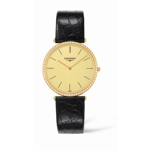 Longines La Grande Classique 33 Quartz Gold Diamond L4.691.7.32.2