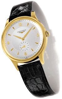 Longines Heritage Prestige Yellow Gold / Silver L4.693.6.76.2