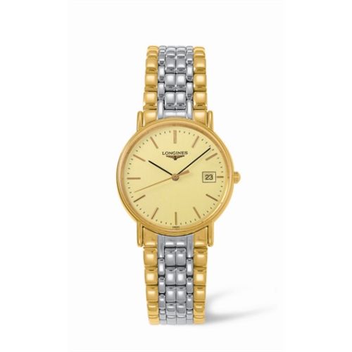 Longines Presence 33 Quartz Yellow Bracelet L4.720.2.32.7