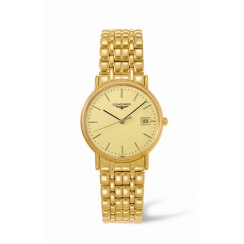 Longines Presence 33 Quartz Yellow L4.720.2.32.8