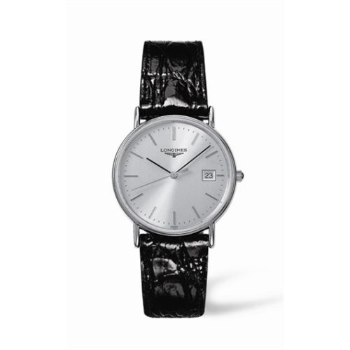 Longines Presence 33 Quartz Stainless Steel Silver L4.720.4.72.2