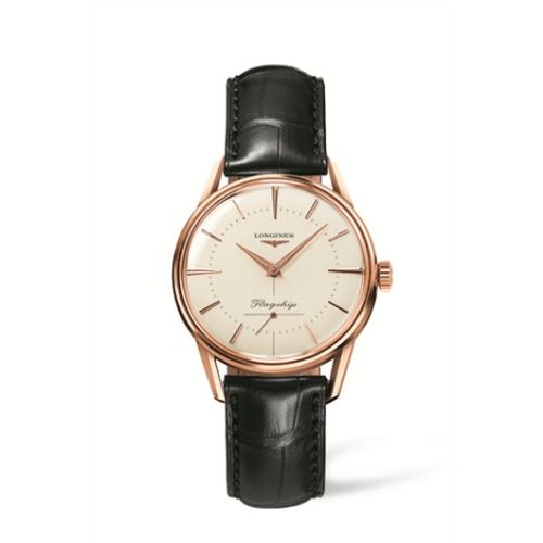Longines Flagship Héritage Pink Gold L4.746.8.72.0