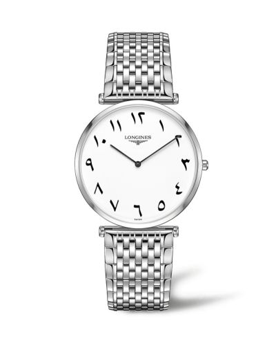 Longines La Grande Classique Quartz 37 Stainless Steel / White - Eastern Arabic / Bracelet L4.766.4.13.6