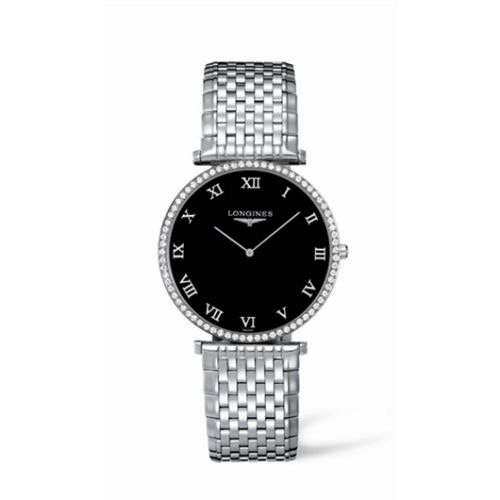 Longines La Grande Classique 37 Quartz Diamond Bezel L4.770.0.51.6