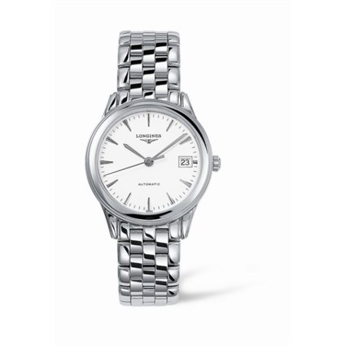 Longines Flagship 35.6 Automatic Stainless Steel White L4.774.4.12.6