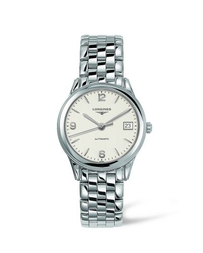 Longines Flagship 35.6 Automatic Stainless Steel Cream L4.774.4.76.6