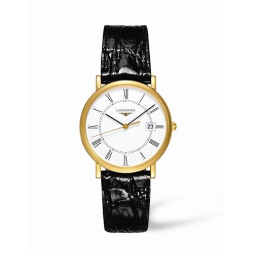 Longines Presence 34 Quartz Gold L4.777.6.11.2