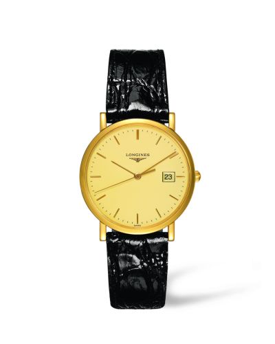 Longines Presence 34 Quartz Gold L4.777.6.32.0