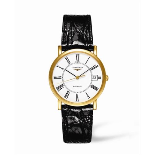 Longines Presence 34.5 Automatic Gold L4.778.6.11.2