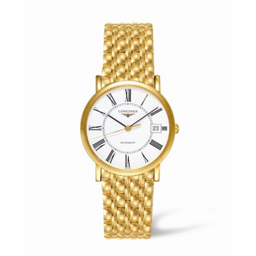 Longines Presence 34.5 Automatic Gold L4.778.6.11.6