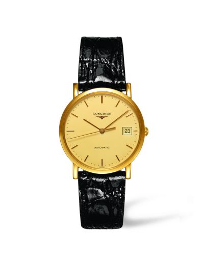 Longines Presence 34.5 Automatic Gold L4.778.6.32.0
