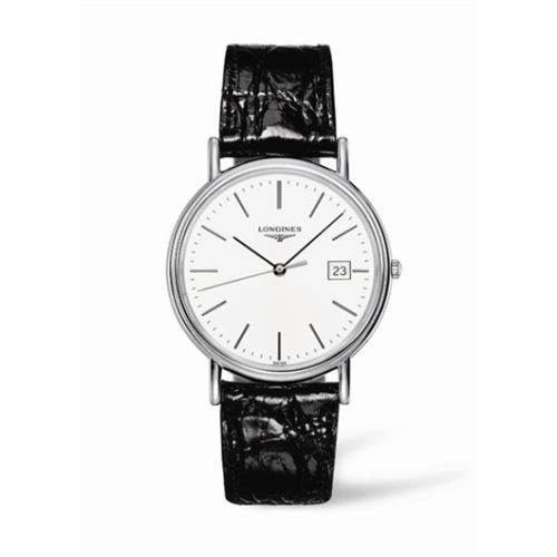 Longines Presence 38.5 Quartz Stainless Steel / White L4.790.4.12.2