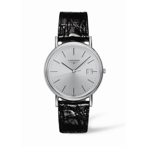 Longines Presence 38.5 Quartz Stainless Steel / Silver L4.790.4.72.2