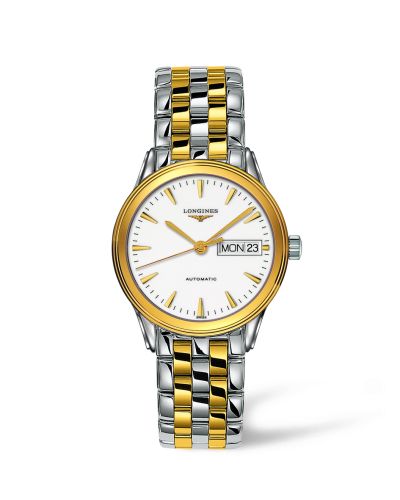 Longines Flagship 35.6 Day Date Two Tone L4.799.3.22.7
