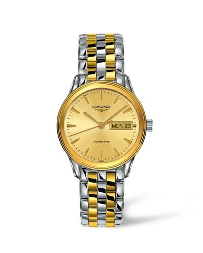 Longines Flagship 35.6 Day Date Two Tone L4.799.3.32.7
