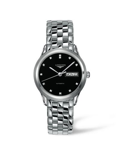 Longines Flagship 35.6 Day Date Stainless Steel L4.799.4.57.6