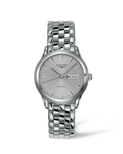 Longines Flagship 35.6 Day Date Stainless Steel L4.799.4.72.6