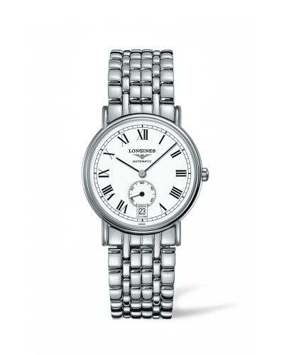Longines Presence 34.5 Automatic Small Seconds L4.804.4.11.6