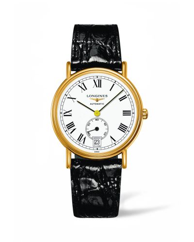 Longines Presence 38.5 Automatic Small Seconds Yellow L4.805.2.11.2