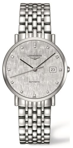 Longines Elegant Collection Automatic 37 Stainless Steel / Silver / Bracelet L4.810.4.77.6