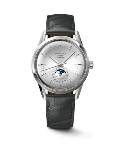 Longines Heritage Flagship Moonphase Stainless Steel / Silver L4.815.4.72.2