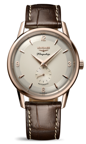 Longines Flagship Heritage 60th Anniversary Rose Gold L4.817.8.76.2