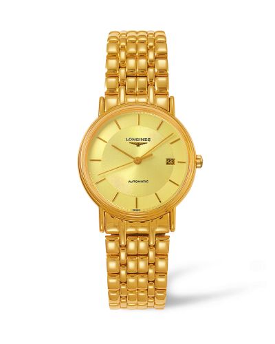 Longines Presence 34.5 Automatic Yellow L4.821.2.42.8