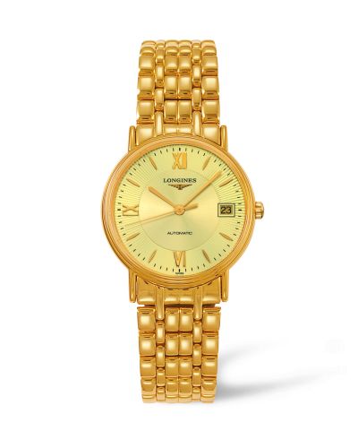 Longines Presence 34.5 Automatic Yellow L4.821.2.45.8