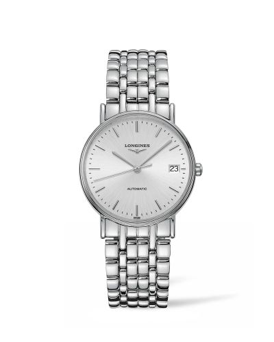 Longines Presence Automatic 34.5mm Stainless Steel / Silver / Bracelet L4.821.4.72.6