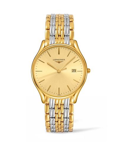 Longines Lyre Quartz 38.5mm Two Tone / Champagne L4.859.2.32.7