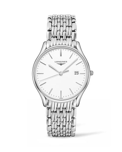 Longines Lyre Quartz 38.5mm White / Bracelet L4.859.4.12.6