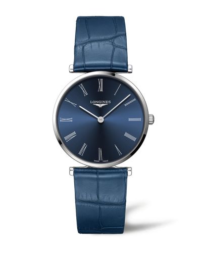 Longines La Grande Classique 38 Stainless Steel / Blue - Roman L4.866.4.94.2