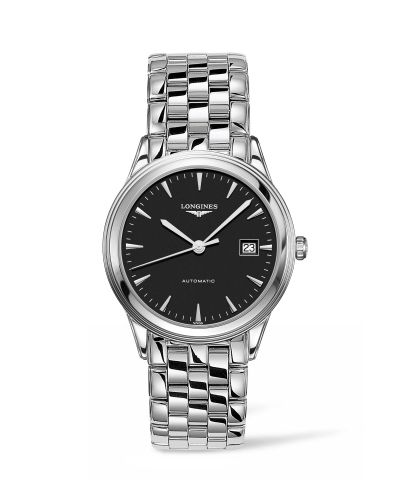 Longines Flagship 38.5 Black / Bracelet L4.874.4.52.6